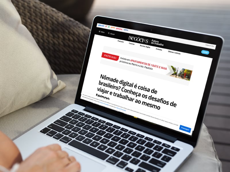 NÔMADE DIGITAL É COISA DE BRASILEIROS? – REVISTA ÉPOCA NEGÓCIOS