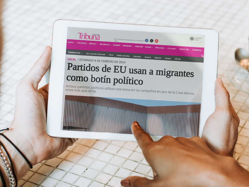 Partidos dos EUA usam migrantes como saque político – Tribuna de San Luis
