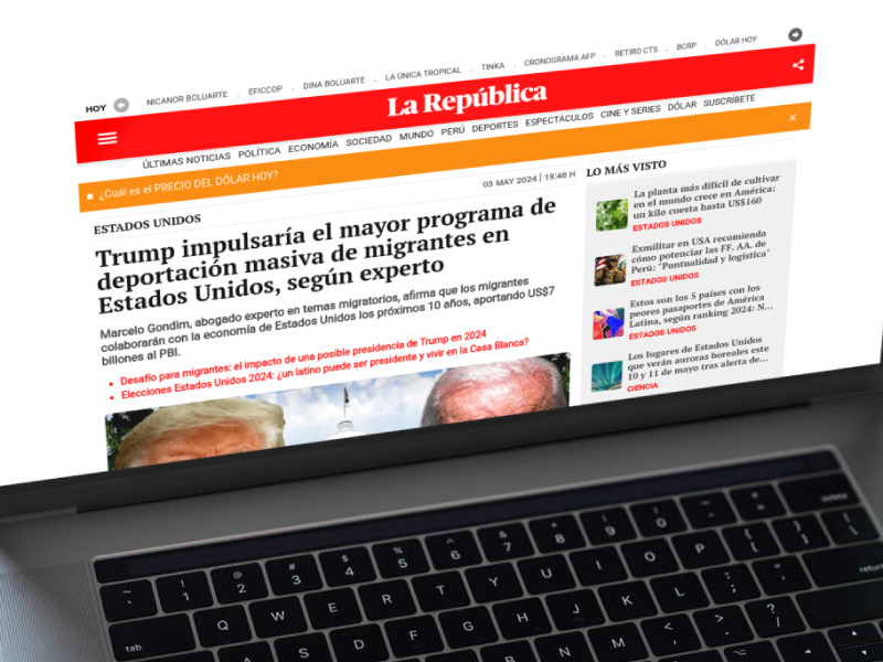 Trump impulsaría el mayor programa de deportación masiva de migrantes en Estados Unidos, según experto